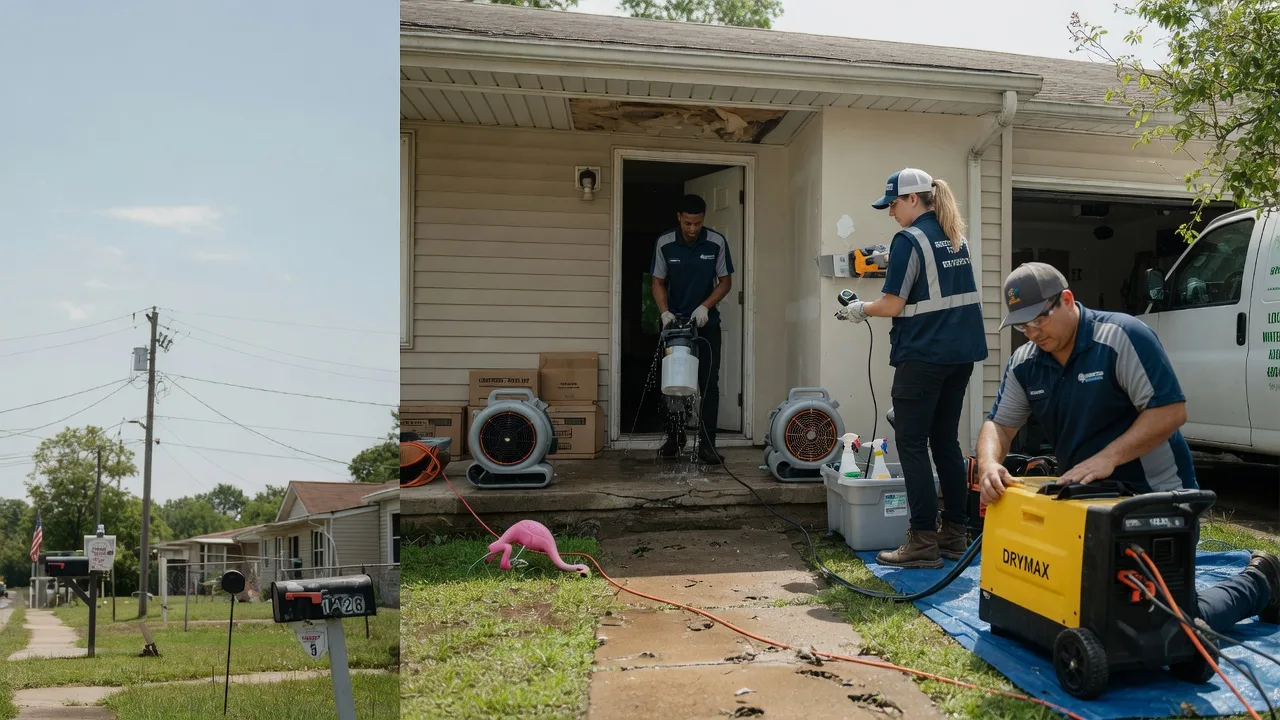Storm Damage Water Removal in Orlinda, TN near me